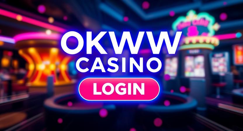 OKWW login form on tablet